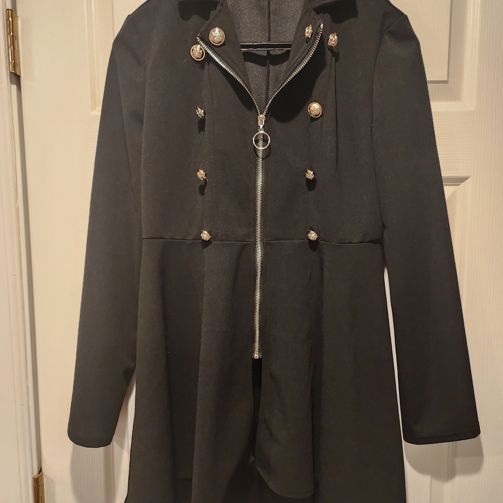 Elegant Black Women's Coat